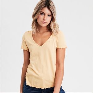 AE Lettuce Edge V-Neck T-Shirt